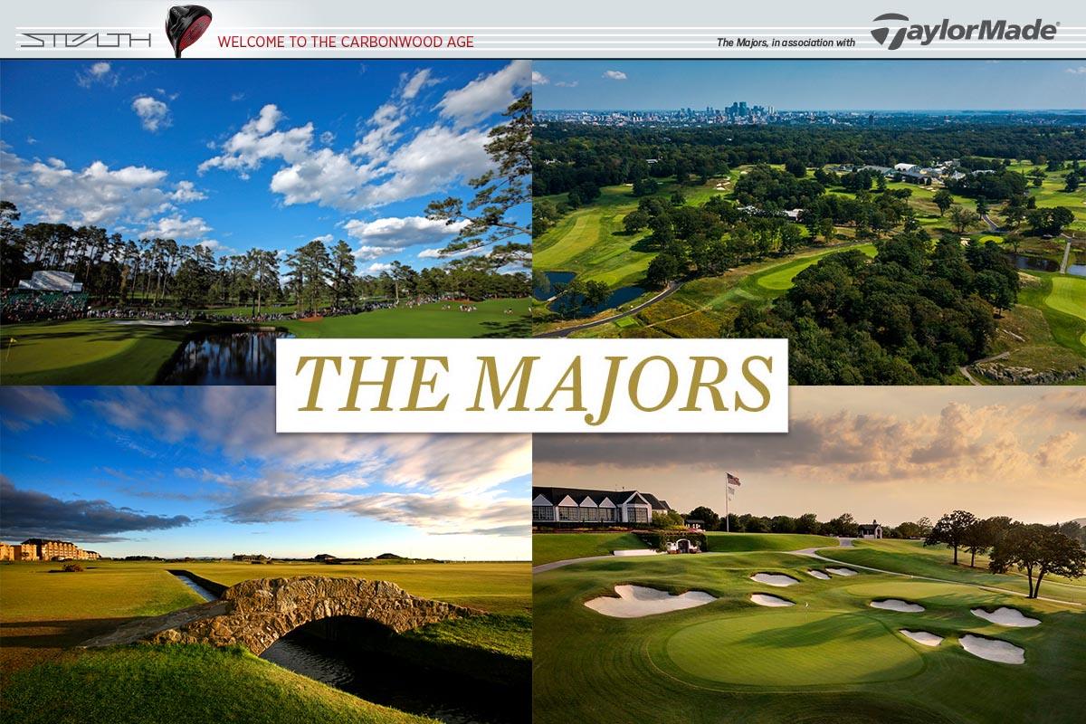 The Majors: Masters, US PGA, US Open, The Open