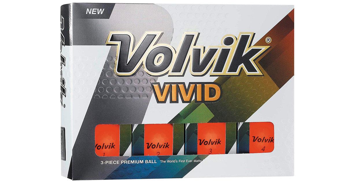 The Volvik Vivid Golf Ball is one of the best Black Friday golf deals.