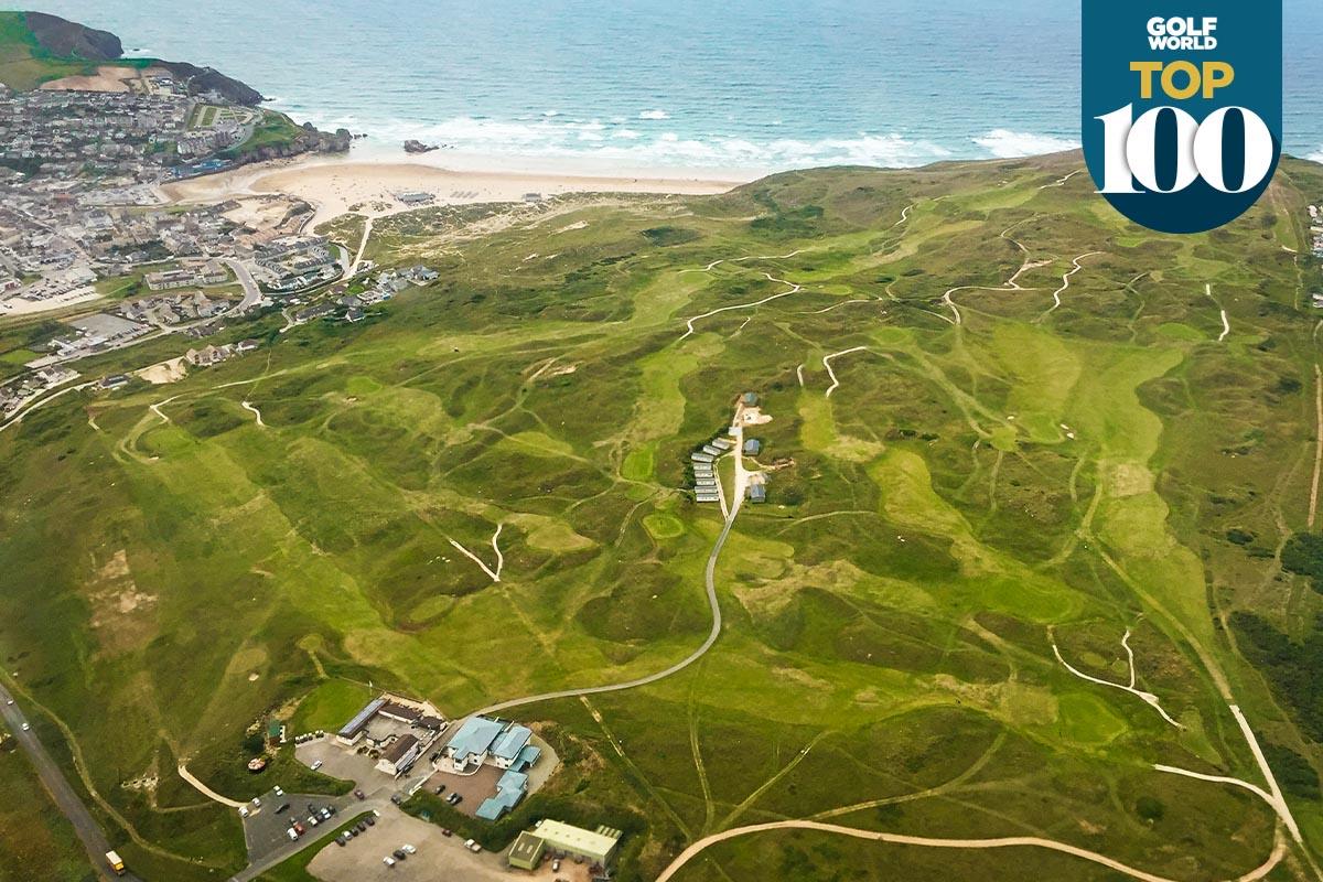 You can play Perranporth Golf Club in Cornwall for just £45.