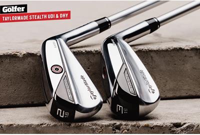 The new TaylorMade Stealth UDI and DHY driving iron and hybrid.