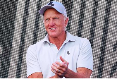 Greg Norman is the CEO of LIV Golf.