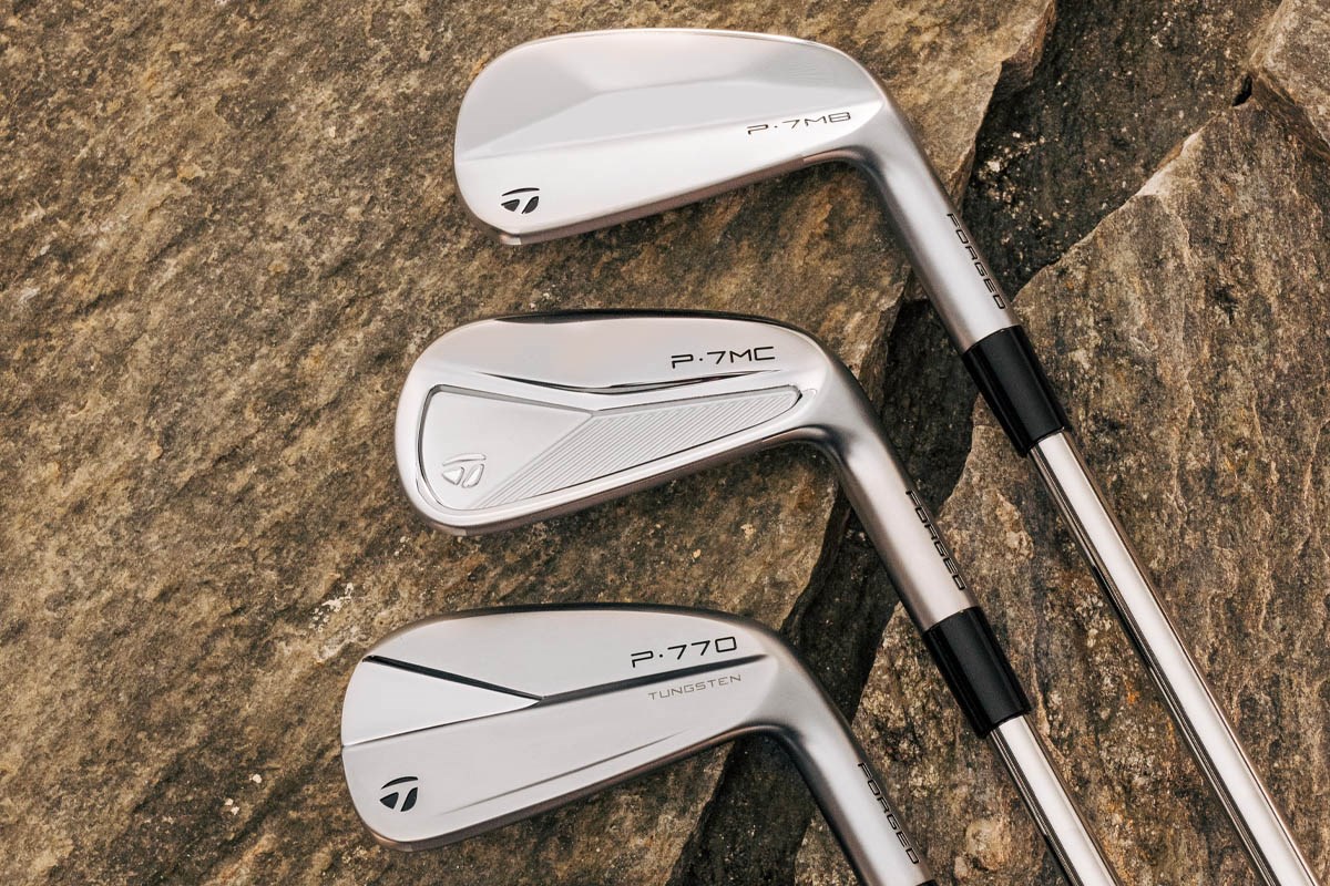 REVEALED: 2023 TaylorMade P-Series irons as used by Woods