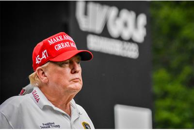 The PGA Tour has enlisted the help of Donald Trump to aid negotiations with LIV Golf, but the public's response has been less than positive...