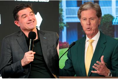 LIV Golf CEO Scott O'Neill is at The Masters but may not like what Augusta chairman Fred Ridley had to say.