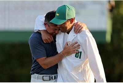 No player had ever tasted victory at The Masters when their caddie wore No.81.