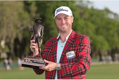 Justin Thomas took home the winner's share of the RBC Heritage prize money.