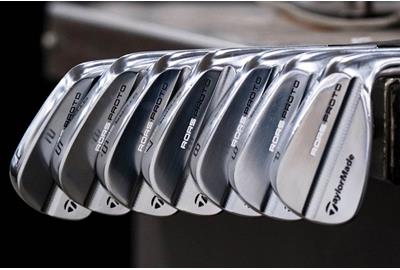 Rory McIlroy's TaylorMade RORS•PROTO irons are available in 4 thru PW
