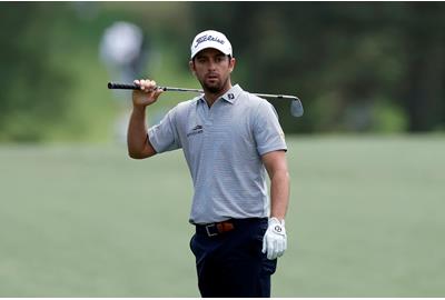 Davis Riley became the first player to fall foul of the PGA Tour's new rangefinder rules.