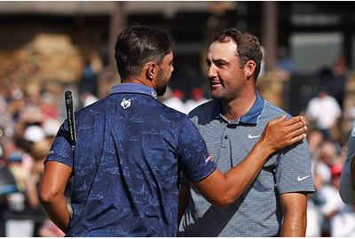 Erik van Rooyen finished 23-under-par at the CJ Cup and still lost by eight to Scottie Scheffler.