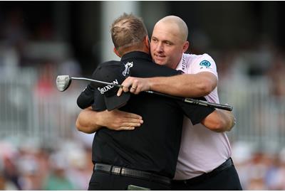 Sepp Straka edged Shane Lowry to take the winner's share of the Truist Championship prize money.