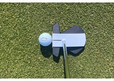 The Odyssey Ai-One Square 2 Square Max Stripe rolls the ball extremely well
