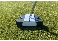 The Odyssey Ai-One Square 2 Square Max Stripe Ai-One insert produces amazing distance control