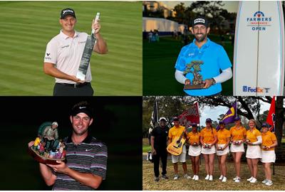 Many weird golf trophies and prizes have been handed out down the years.