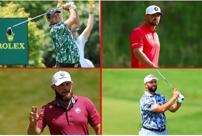 LIV Golf stars at the 2025 US Open