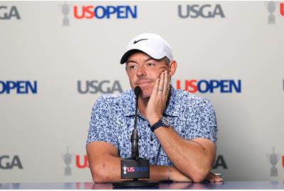 Rory McIlroy revealed he'd shot a very high score during US Open practice at Oakmont.