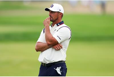 Defending champion Bryson DeChambeau was left down and out at Oakmont.