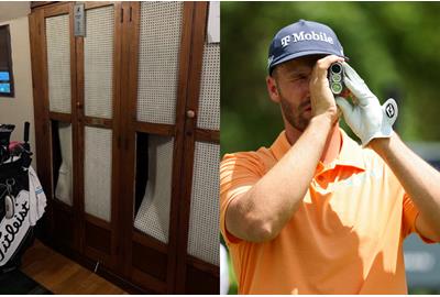 Images of the Oakmont locker room damage at the US Open have been shared on social media.