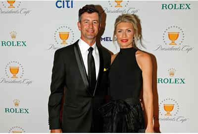Golf star Adam Scott is married to Marie Kojzar, a Swedish architect.