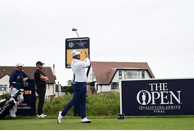 Sam Horsfield was disqualified from Open Final Qualifying after just nine holes.