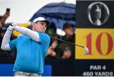 Bob MacIntyre gaming a TaylorMade Aeroburner fairway wood at The Open