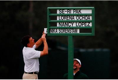 Can a female golfer tee it up in one of the men’s majors?