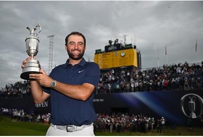 Scottie Scheffler has been enjoying his time with the Claret Jug since winning The Open.