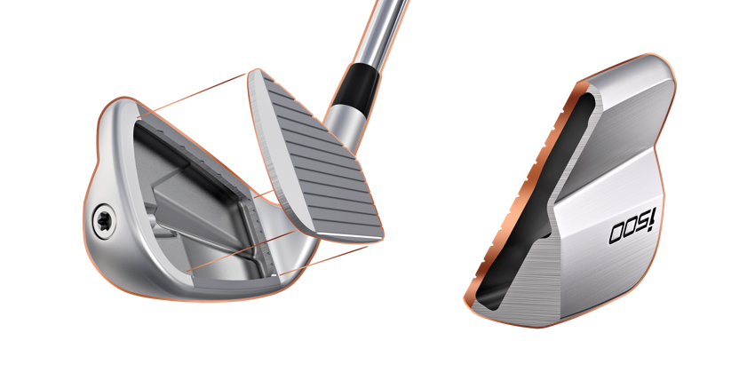 Ping I500 Black Dot Iron Set 5-Pw, Gw Stiff Dynamic Gold 105
